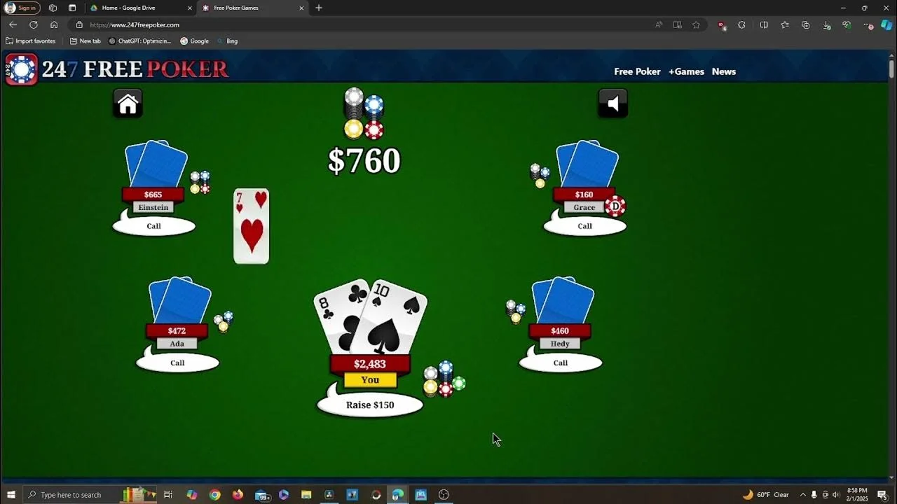 Poker patio